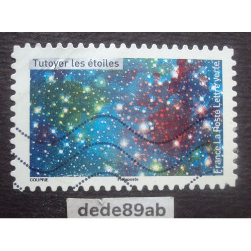 Timbre France . Tutoyer Les Étoiles ( 01 ) Y&t 2049 ( 11/10/2021 ) Oblitéré .