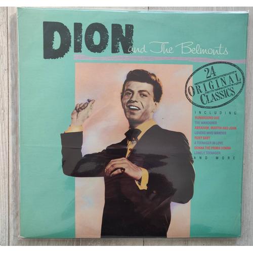 Dion & The Belmonts *24 Original Classics *# 2×Vinyles, Lp Usa 1984 # Doo Wop#