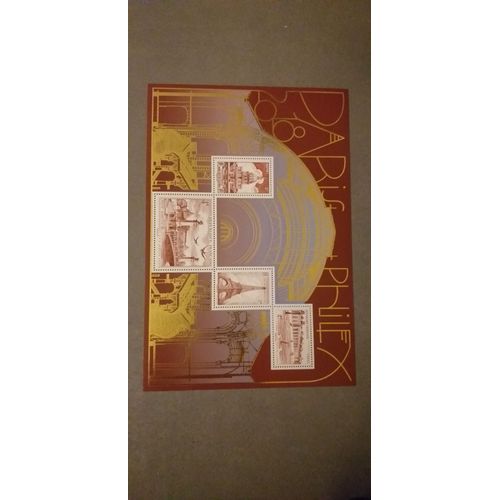 Bloc Timbres Paris Philex 2018