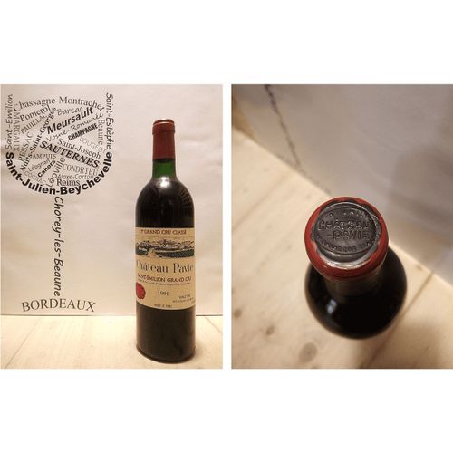 Château Pavie 1991 - Saint-Emilion Grand Cru - 1er Grand Cru Classé A - 1 X 75 Cl - Rouge
