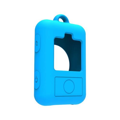 Coque de protection en Silicone pour Insta360 X3 R accessoire de caméra  d'action pour télécommande GPS 360 Bleu couleur