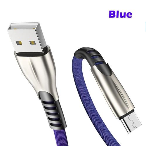 couleur Câble USB C Bleu Chargeur de voiture USB Type-C, charge rapide 5A, pour Huawei P40, P30, P20, Mate 20, 30 lite Pro, P smart 2019, 2018, NOVA 3, pour touristes