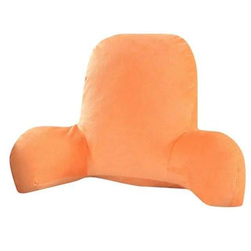 Coussin De Dossier Avec Soutien Des Bras,Aide À La Lecture,Chaise De Taille,Siège De Voiture,Canapé,Coussin Lombaire,Coton,Lin,Tissu En Peluche