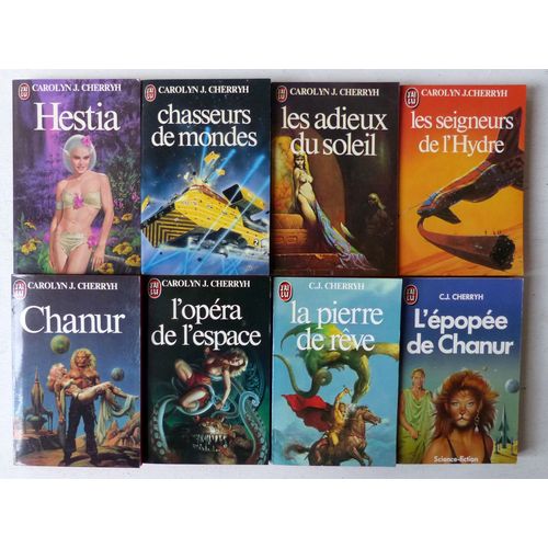 Lot De 24 Romans De Science-Fiction Et Fantasy De Carolyn J. Cherryh - Collection J'ai Lu Science-Fiction (1981-1999) N°1183-1280-1354-1420-1475-1563-1738-2104-2289-2307-2609-2814-3144-3417-3631-Etc.