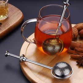 Infuseur à thé en acier inoxydable infuseur à thé à long manche