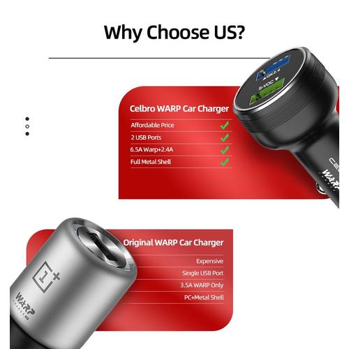 oneplus car charger original