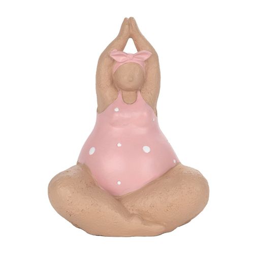 Signes Grimalt By Sigris - Figura Bañista Meditando Figuras | Marinero Rosa - 16x10x13 cm