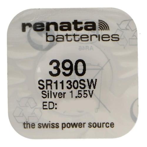 RENATA Pile bouton Silver Oxyde 390 / SR1130SW 0% mercure