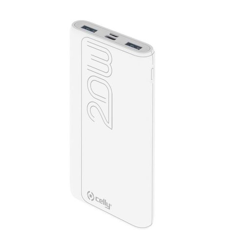 Power Bank Celly 10a Pd 22w Blanco