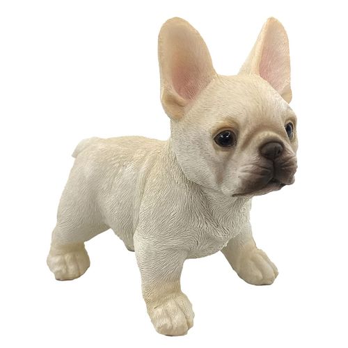 ORIGEN Home Decor Perro Animales Figura de Perro Naranja - 14x14x8cm<br /><br />