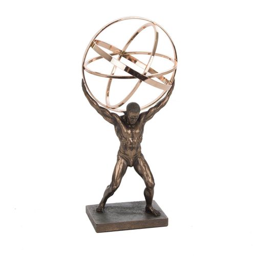 By SIGRIS Figura De Atlas Color Bronce Figuras Bronce Colección Clásico Signes Grimalt Decor And Go
