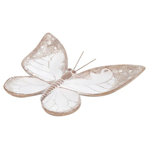 ORIGEN Home Decor Mariposa Bandejas | Figura de Mariposa Gris - 4x26x24cm<br /><br />