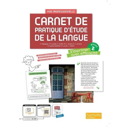 Carnet De Pratique D'étude De La Langue Voie Professionnelle Niveau 2