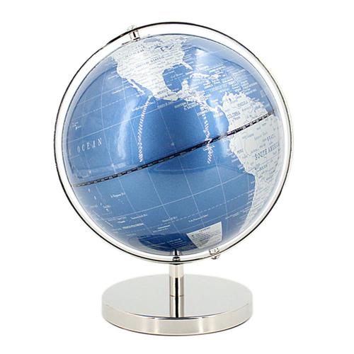 ORIGEN Home Decor Globo Globos Mundo Azul Redondo 27x21x20cm<br /><br />