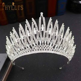 XFSRG Strass Couronne Femmes Luxe Léger Et Étincelant Diademe Avec