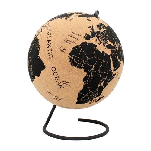 ORIGEN Home Decor Globo Globos Mundo Negro Redondo - 25x18x18cm<br /><br />