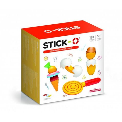 Stick-O By Magformers Cooking Set Jeu Magnétique 902001
