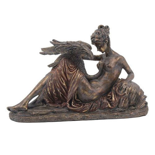 ORIGEN Home Decor Figura de Bailarina de Bronce Gris - 18x28x12cm<br /><br />