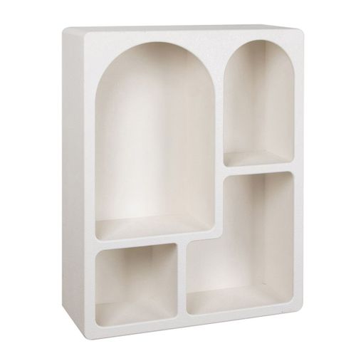 Origen Home Decor Estanteria Mueble Auxiliar | Blanco - 80x60x24cm