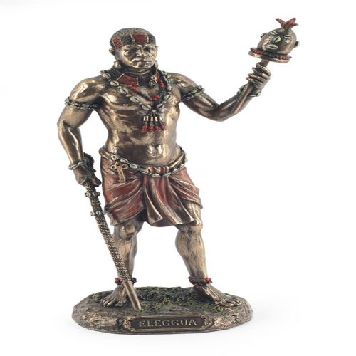 By SIGRIS Figura Eleggua de Colección --- Figuras Bronce Colección Clásico Signes Grimalt Decor And Go