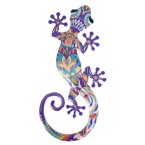 ORIGEN Home Decor Lagarto Jardin | Figura de Lagarto Lila - 30x14x1cm<br /><br />