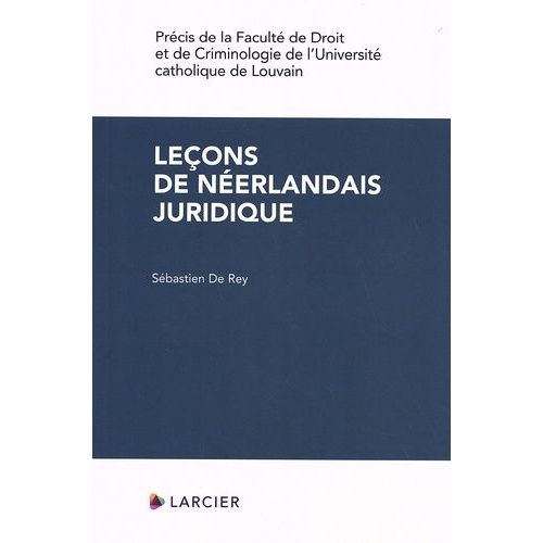Leçons De Néerlandais Juridique