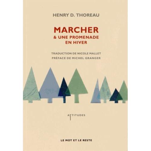 Marcher - & Une Promenade En Hiver