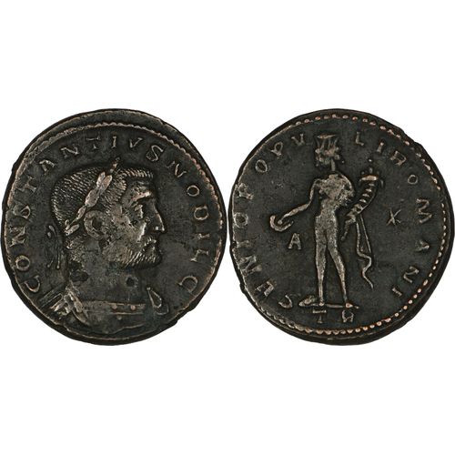 Rome - Follis - Constance Chlore - 298 Ad - Genio Popvli Romani - Trèves - Ric.349a - 22-133
