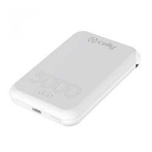 Power Bank Celly Magcharge 5a Usb-C Inalambrica