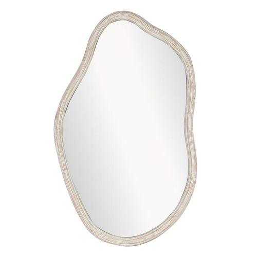 ORIGEN Home Decor Espejo Asimétrico Vintage de Madera Rústica - 95x58x4cm<br /><br />