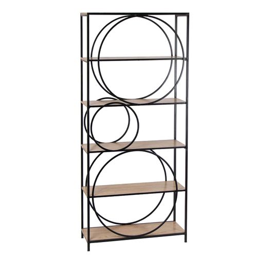 Origen Home Decor Estanteria Mueble Auxiliar | Estantería Gris Rectangular - 180x80x33cm<Br /><Br />