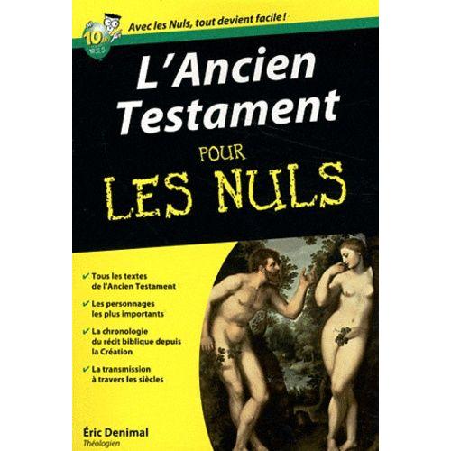 L'ancien Testament Pour Les Nuls