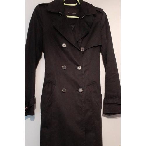 Trench Femme Noir Zara