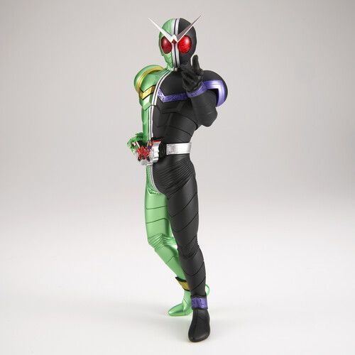 Banpresto - Kamen Rider W - Hero's Brave Statue Figure - Kamen Rider W Cyclone Joker (Version A) [Collectables] Figure, Collectible