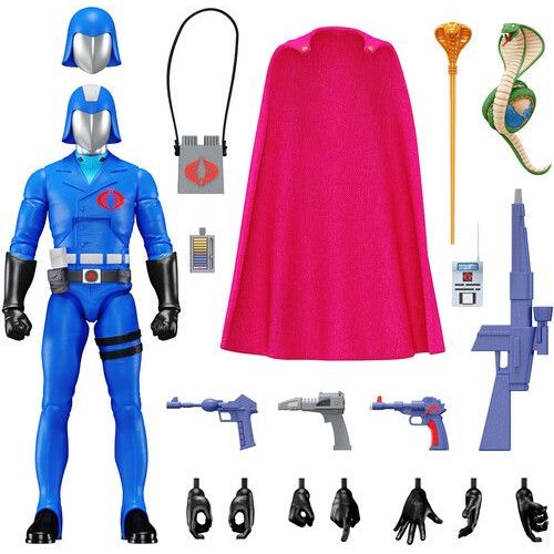 Super7 - G.I. Joe Ultimates! Wave 1 - Cobra Commander [Collectables] Action Figure, Figure, Collectible