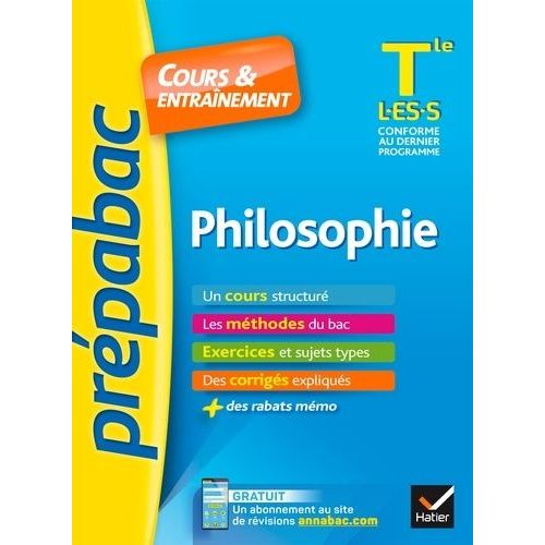 Philosophie Tle L, Es, S