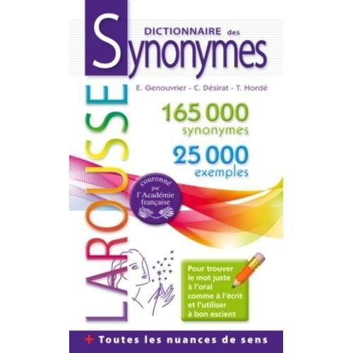 Dictionnaire Des Synonymes