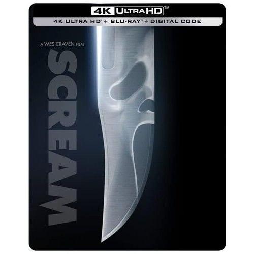 Scream [Ultra Hd] With Blu-Ray, Steelbook, 4k Mastering, Ac-3/Dolby Digital, Digital Copy, Digital Theater System, Subtitled, Widescreen