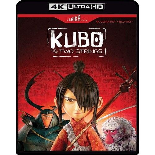 Kubo And The Two Strings [Ultra Hd] 4k Mastering, 2 Pack