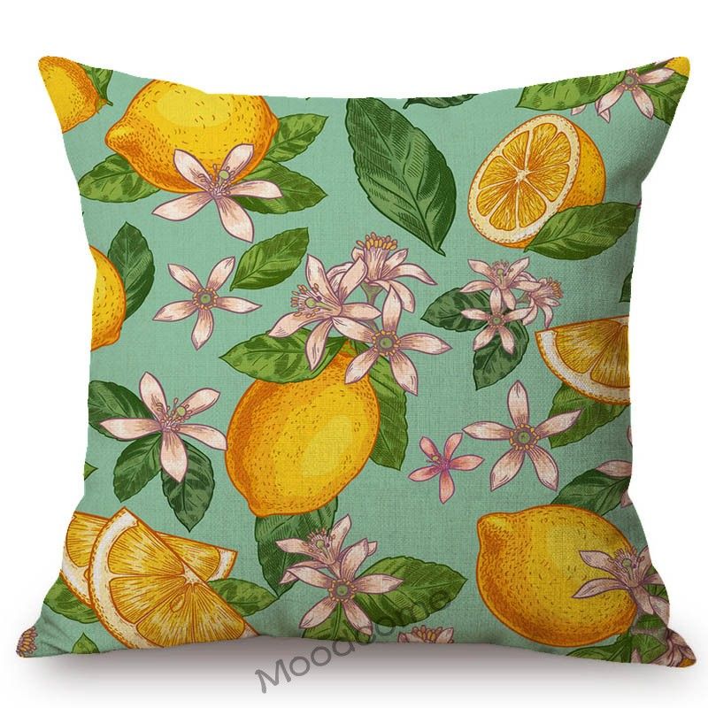 Coussin fruit en coton