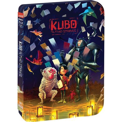 Kubo And The Two Strings [Ultra Hd] Ltd Ed, Steelbook, 4k Mastering, 2 Pack
