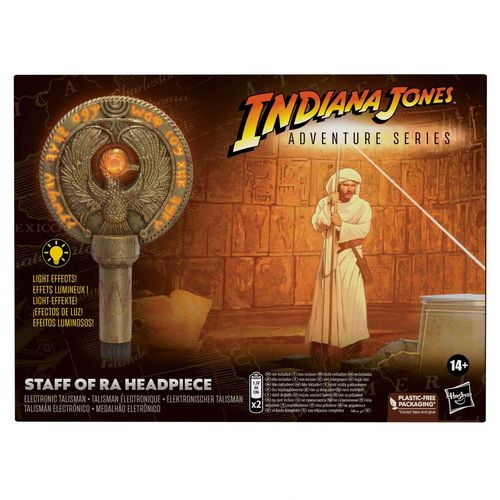 Hasbro Indiana Jones Adventure Series Médaillon Du Sceptre De Râ