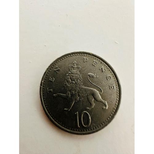 Pièce De Monnaie 10 Pence Elizabeth Ii 1992