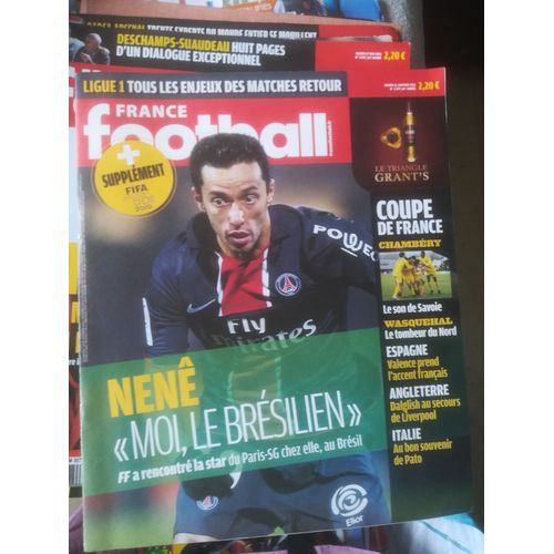 France Football 3379 De 2011 Nene,Lacombe,