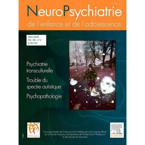 Neuropsychiatrie De L Enfance Et De L Adolescence