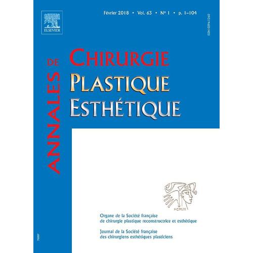 Annales De Chirurgie Plastique Esthetique