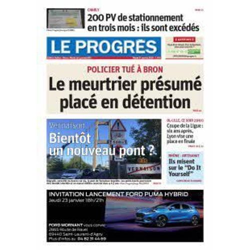 Le Progrès, Oullins, Givors, Monts Du L.