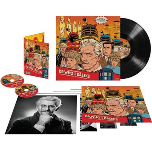 Dr. Who And The Daleks (Limited Collector's Edition) [Ultra Hd] Ltd Ed, With Blu-Ray, With Lp, Poster, Collector's Ed, Uk - Import