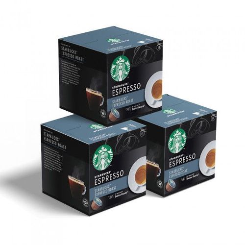 Lot De Capsules De Café Compatibles Avec Nescafé Dolce Gusto Starbucks Espresso Roast, 3 X 12 Pcs.