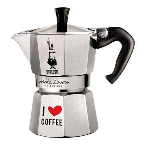 Cafetière Bialetti Moka Lovers 3-Cup Aluminium